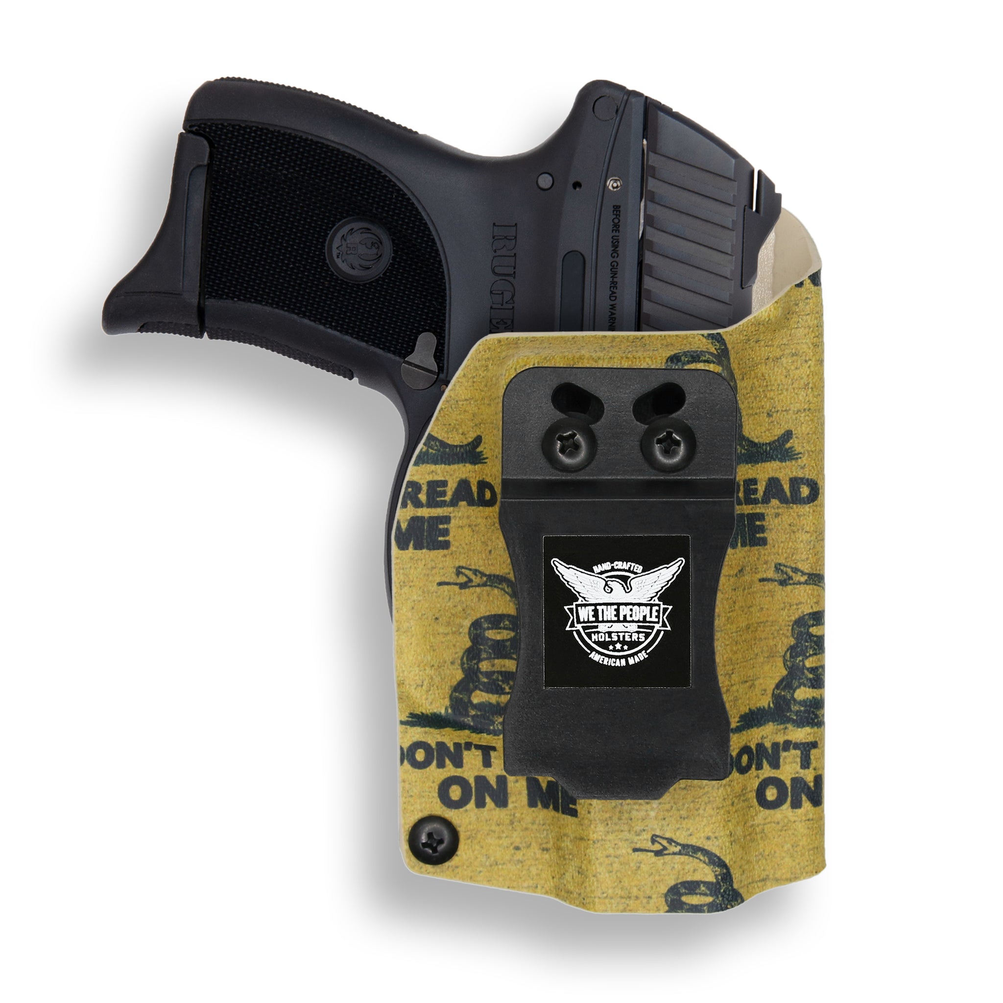 Gun&Flower Ruger LCP II IWB Holster – Polymer Concealed Carry, Right Hand, Adjustable Cant