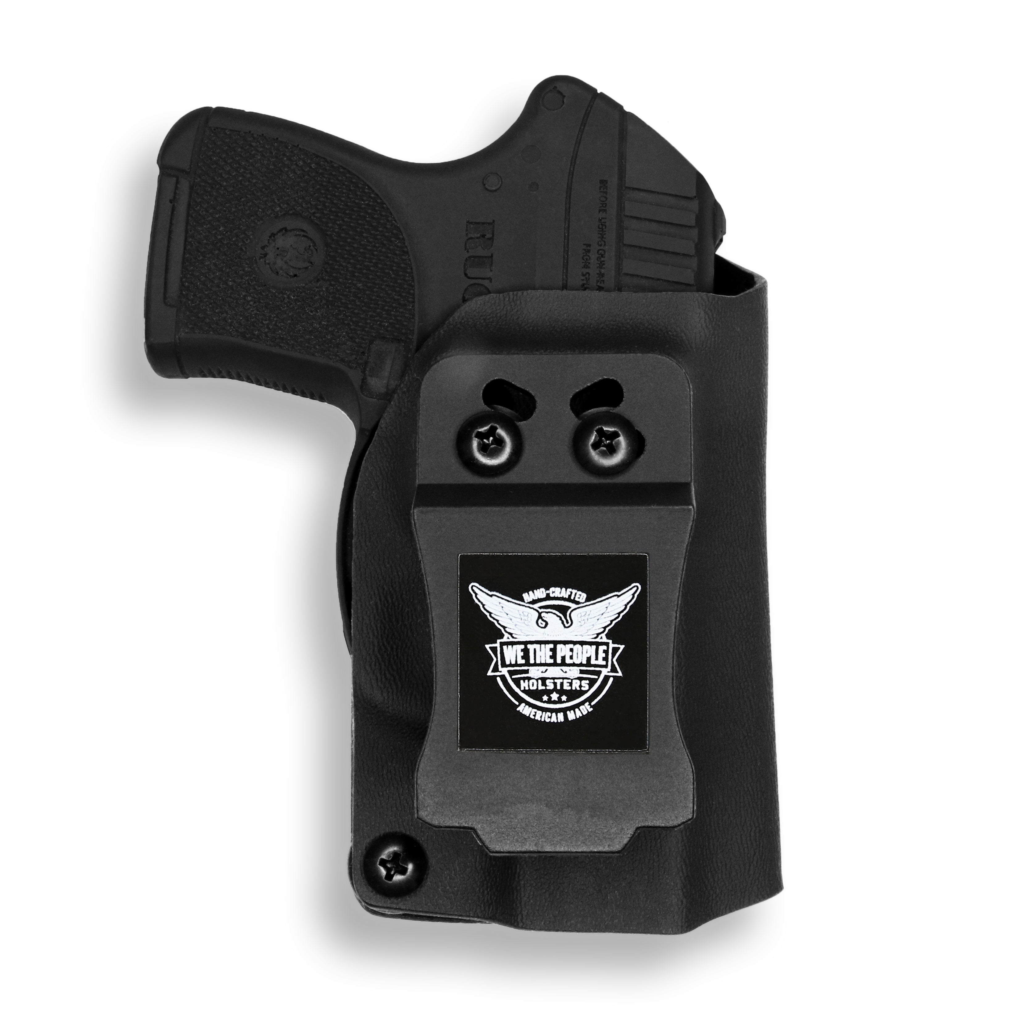  Ruger LCP Holster, IWB Kydex Holster Fits: Ruger LCP .380  Pistol - Not Fit LCP II .380/LCP II .22 LR/LCP MAX, Inside Waistband  Concealed Carry, Adj. Cant & 'Posi-Click' Retention