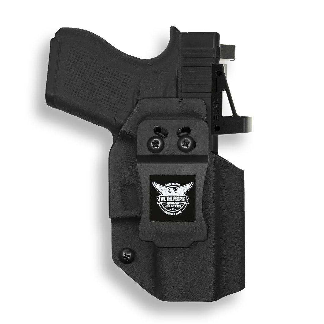 Glock 43/43X MOS RDS Red Dot Optic Cut IWB Holster