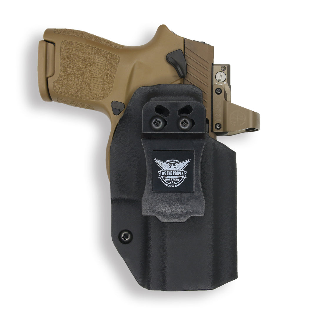 Sig Sauer P320SC 9MM/.40SW Manual Safety Red Dot Optic Cut IWB Holster
