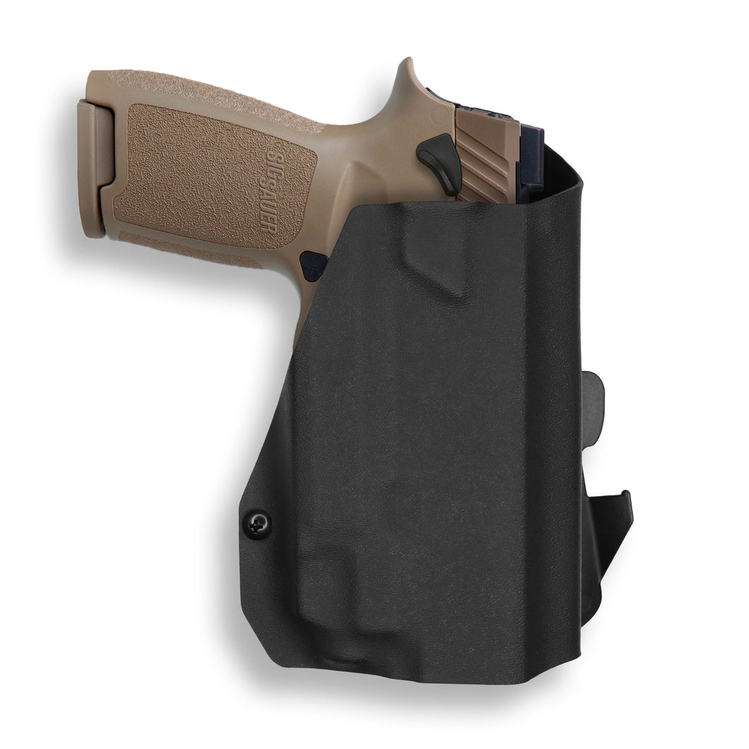 Sig Sauer P320C 9MM/.40SW Manual Safety with Streamlight TLR-7/7A/7X Light OWB Holster