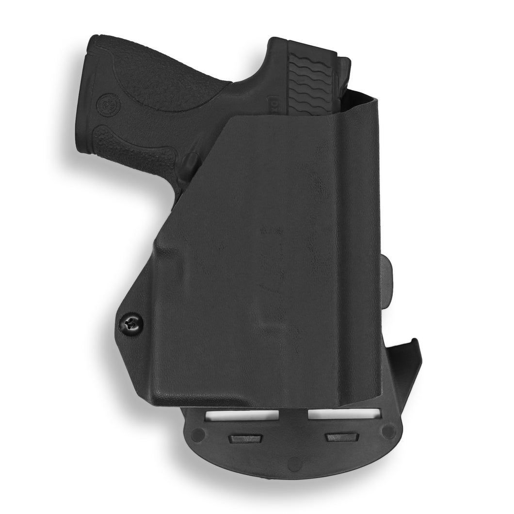 Smith & Wesson M&P Shield / M2.0 / Plus 9mm/.40/30 Super Carry with Streamlight TLR-6 Light/Laser OWB Holster