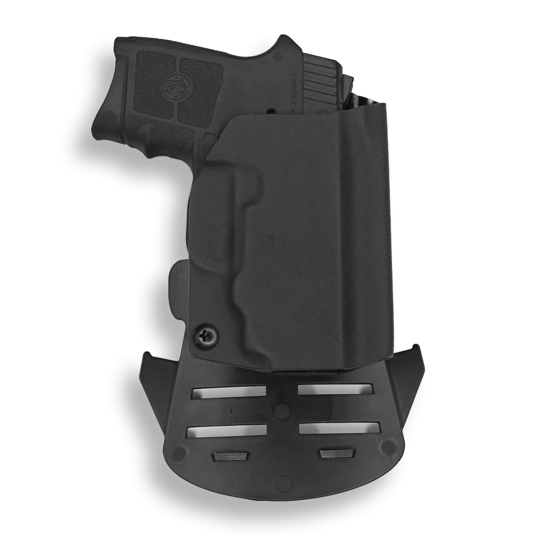 Smith & Wesson M&P Bodyguard 380 with Integrated Crimson Trace Laser OWB Holster
