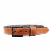 Independence Leather Gun Belt Reinforced with Scuba Nylon