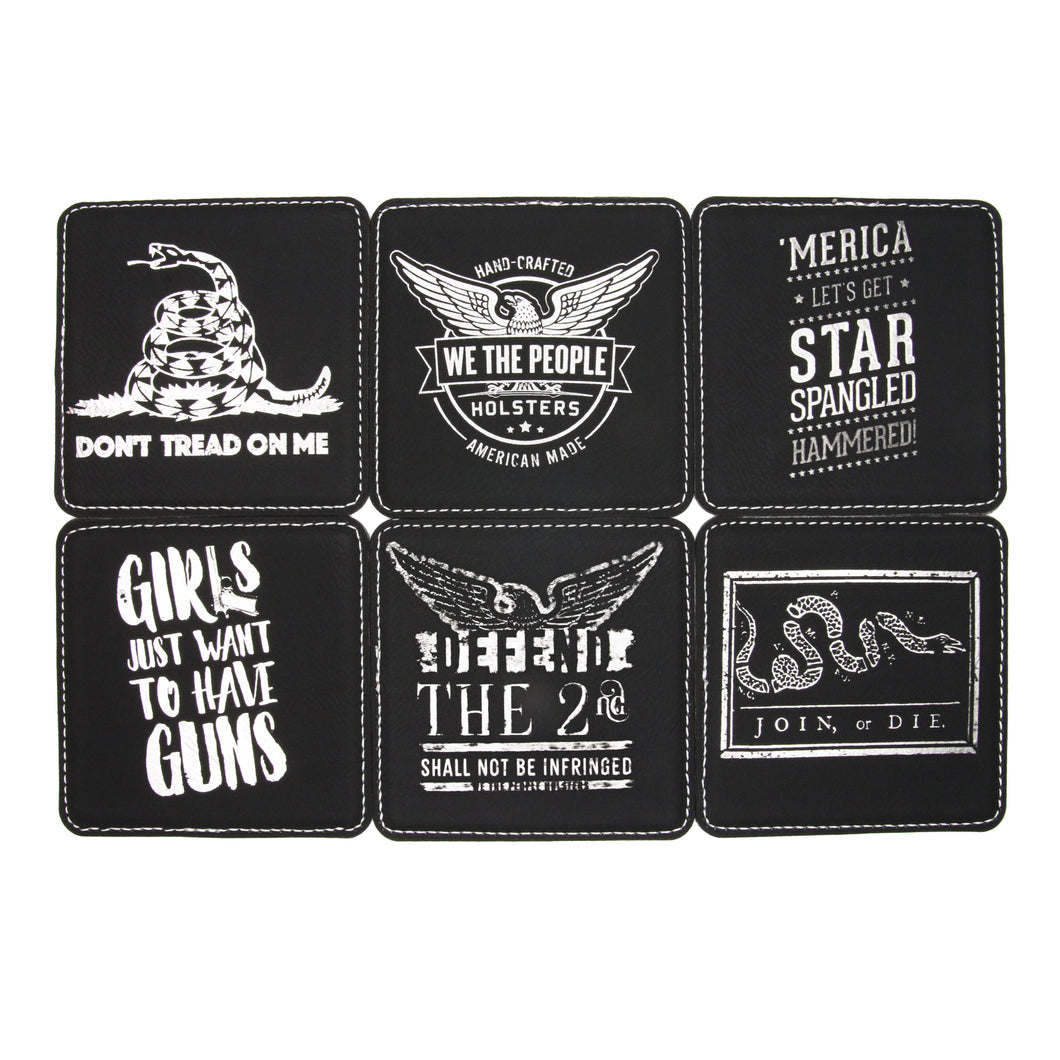 2nd Amendment Coasters by We The People Holsters