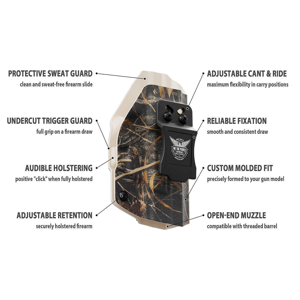 We The People Holsters - Realtrees MAX-5 Camo - India