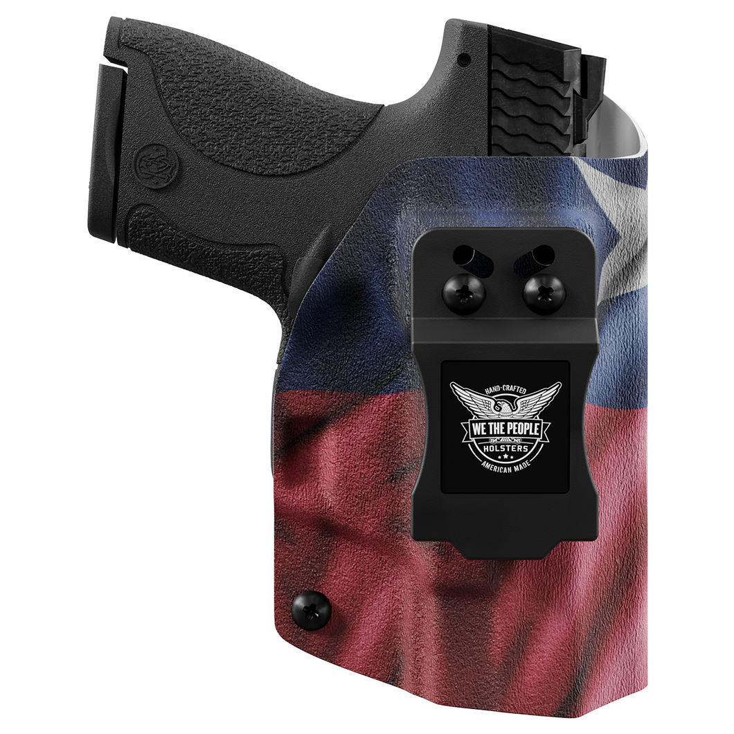 Texas State Flag Custom Kydex  IWB Holster for concealed carry