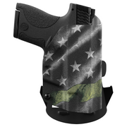 Thin Green Line Kydex OWB Paddle holster Custom Designed Paddle